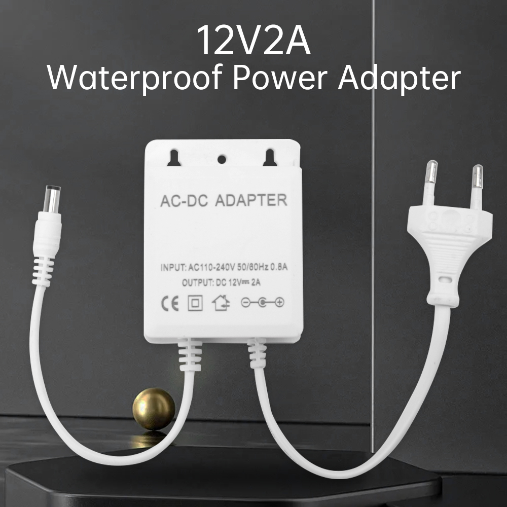 Outdoor Sport Camera - DC12V 2A EU Stecker Adapter Sicherheit