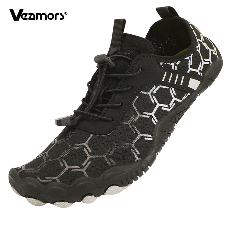 Outdoor Sport With Sticks - Schnell trocknende Sommer-Aqua-Schuhe, atmungsaktiv, für Herren,