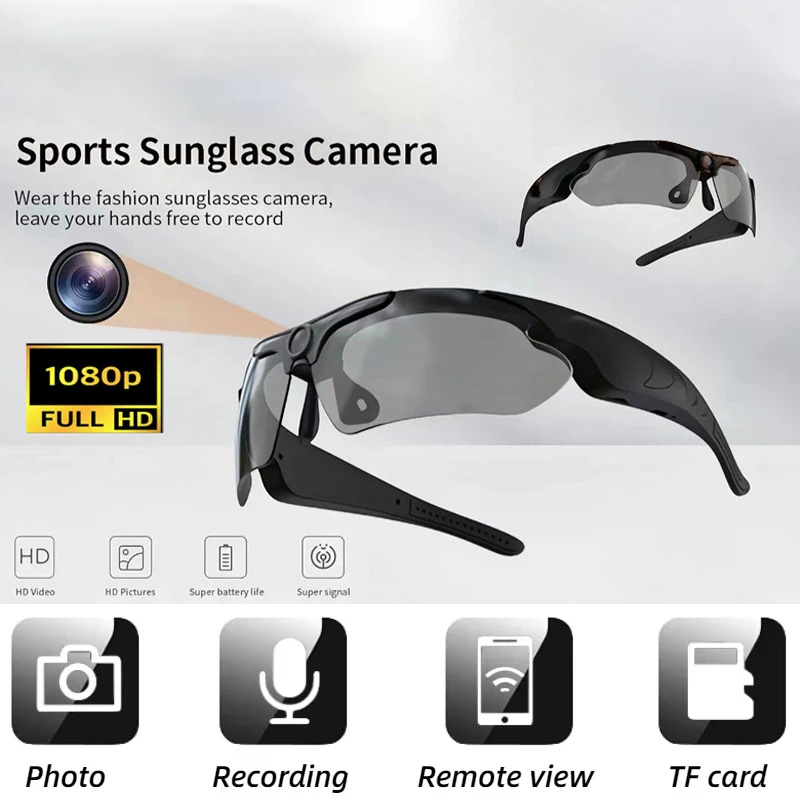 Outdoor Sport Camera - 1080P HD Kamera Smart-Brille Mini-Kamera Outdoor