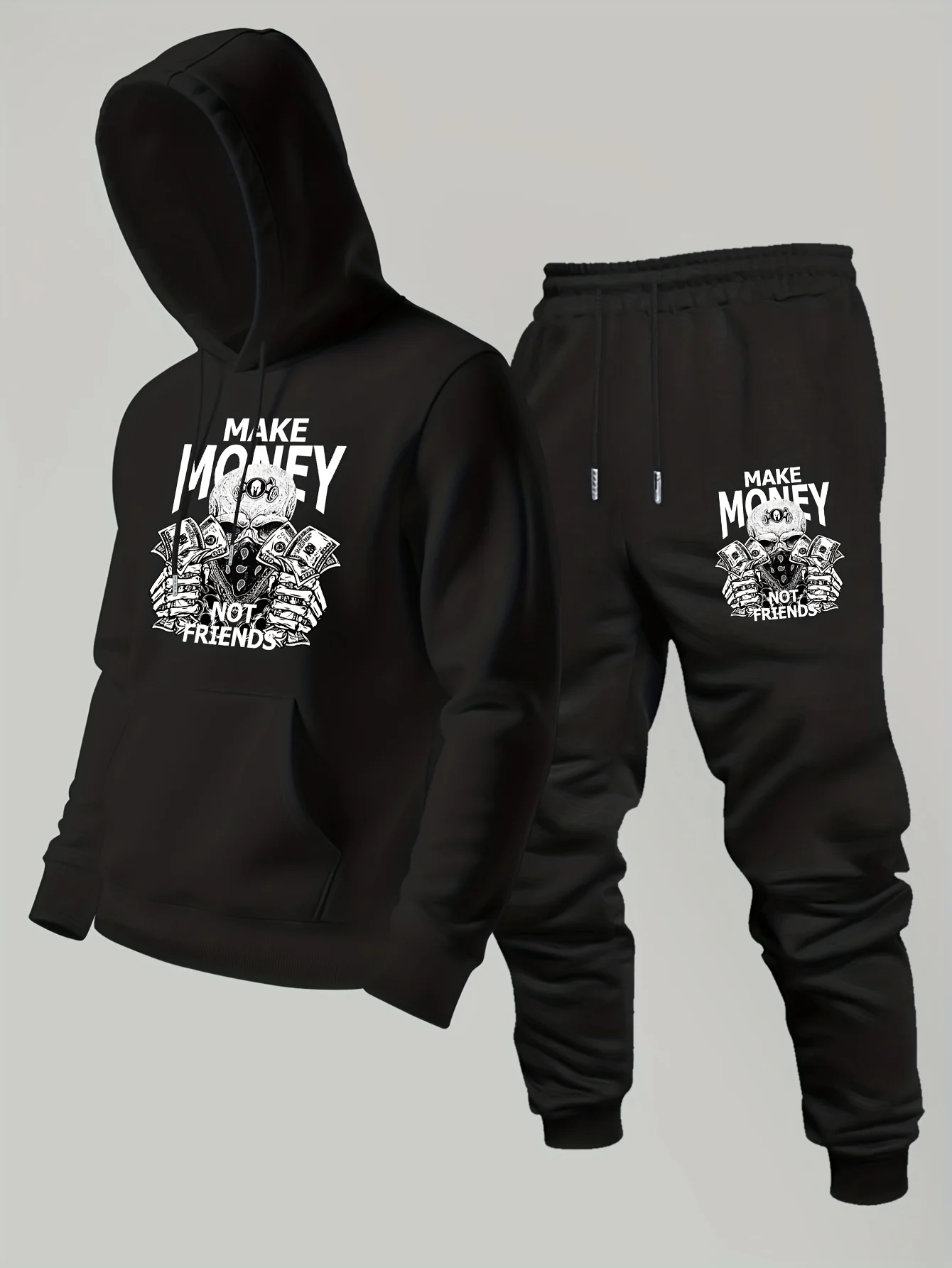 Outdoor Sport Hoodie - 2026 Neues Herren-Set: Bedruckter Hoodie &