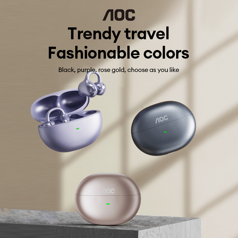 Outdoor Sport Is - AOC ACD2544 Kabellose Bluetooth-Ohrbügel-Kopfhörer Open-Ear-Kopfhörer Surround-Stereo-Sound