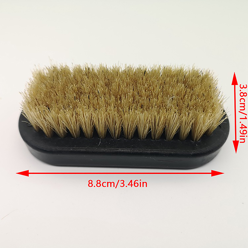 Brushing Boot Horse - Reinigungsbürste für Lederstiefel, Glanzbürste, Schuhpolitur-Bürste, Lederbürste