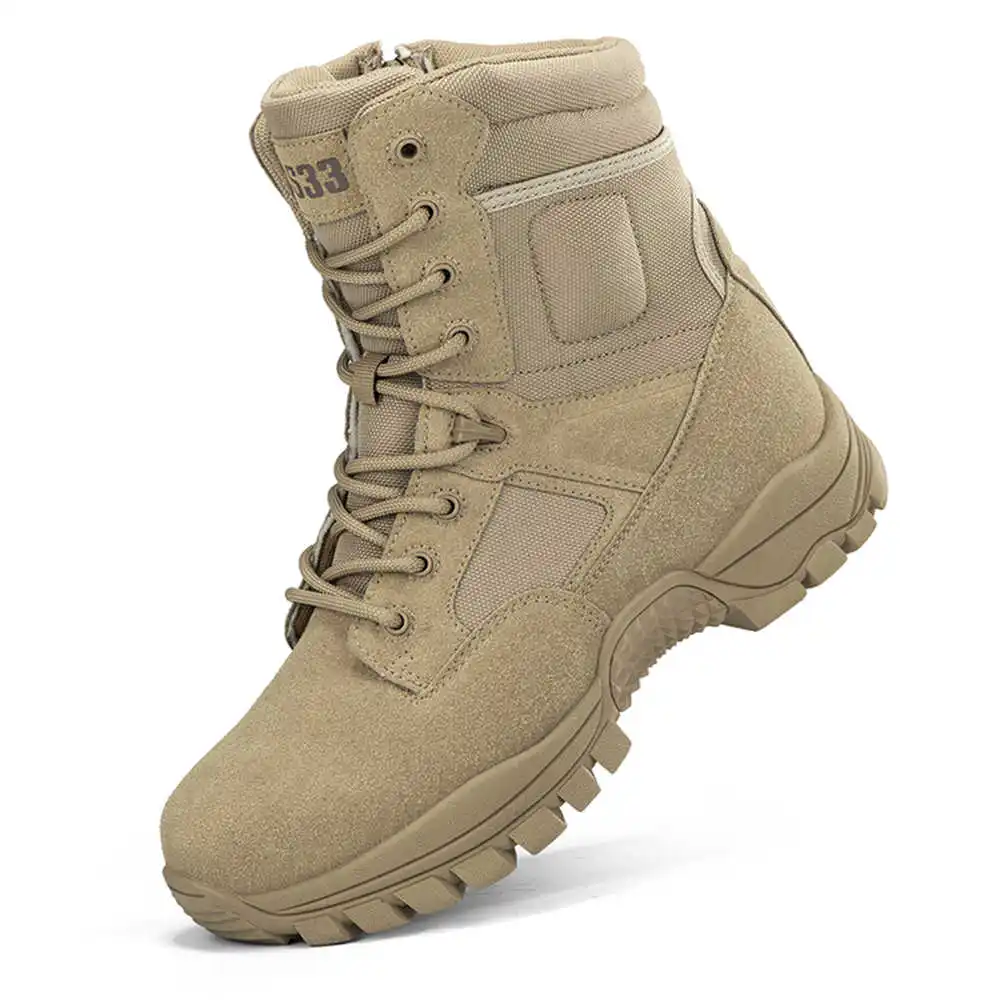 Outdoor Sport Uk - Rutschfeste Wanderstiefel aus echtem Leder, Designer-Schuhe