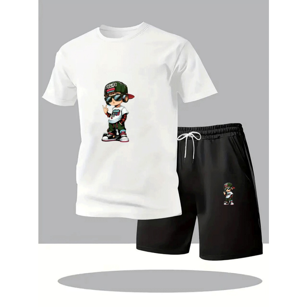 Outdoor Sports Outfit - Bestseller Sommer Herren Kurzarm T-Shirt +