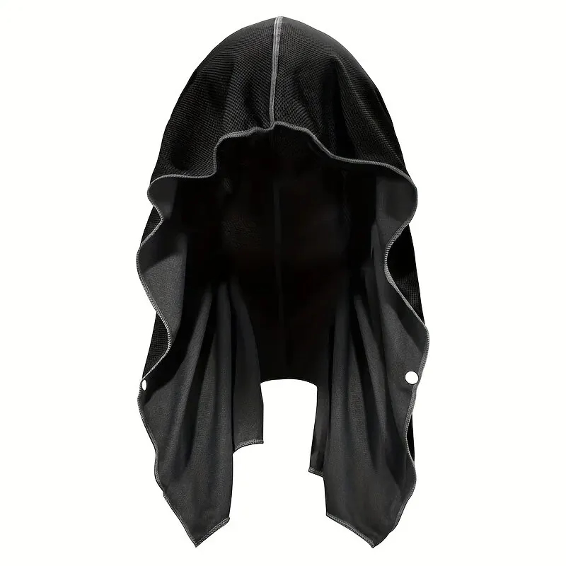 Outdoor Sport Hoodie - U-Kühl-Hoodie-Handtuch für Strand, Camping, Fitness, Sonnenschutz,