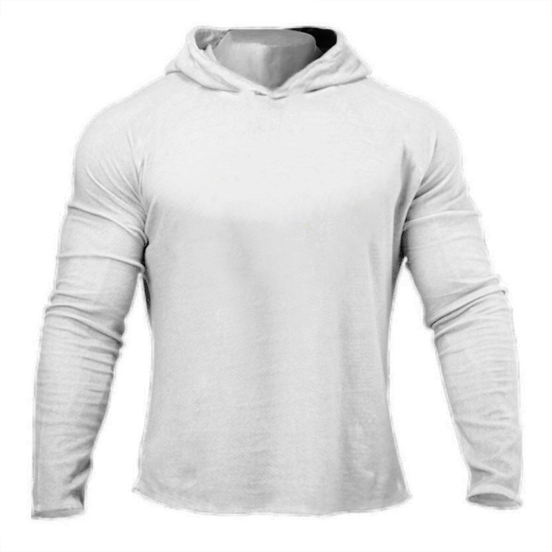 Outdoor Sport Hoodie - Einfarbige Herren-T-Shirts mit Kapuze, Frühling und