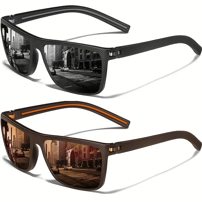 Outdoor Sport Glasses - Quadratische Outdoor-Sportsonnenbrille für Männer und Frauen