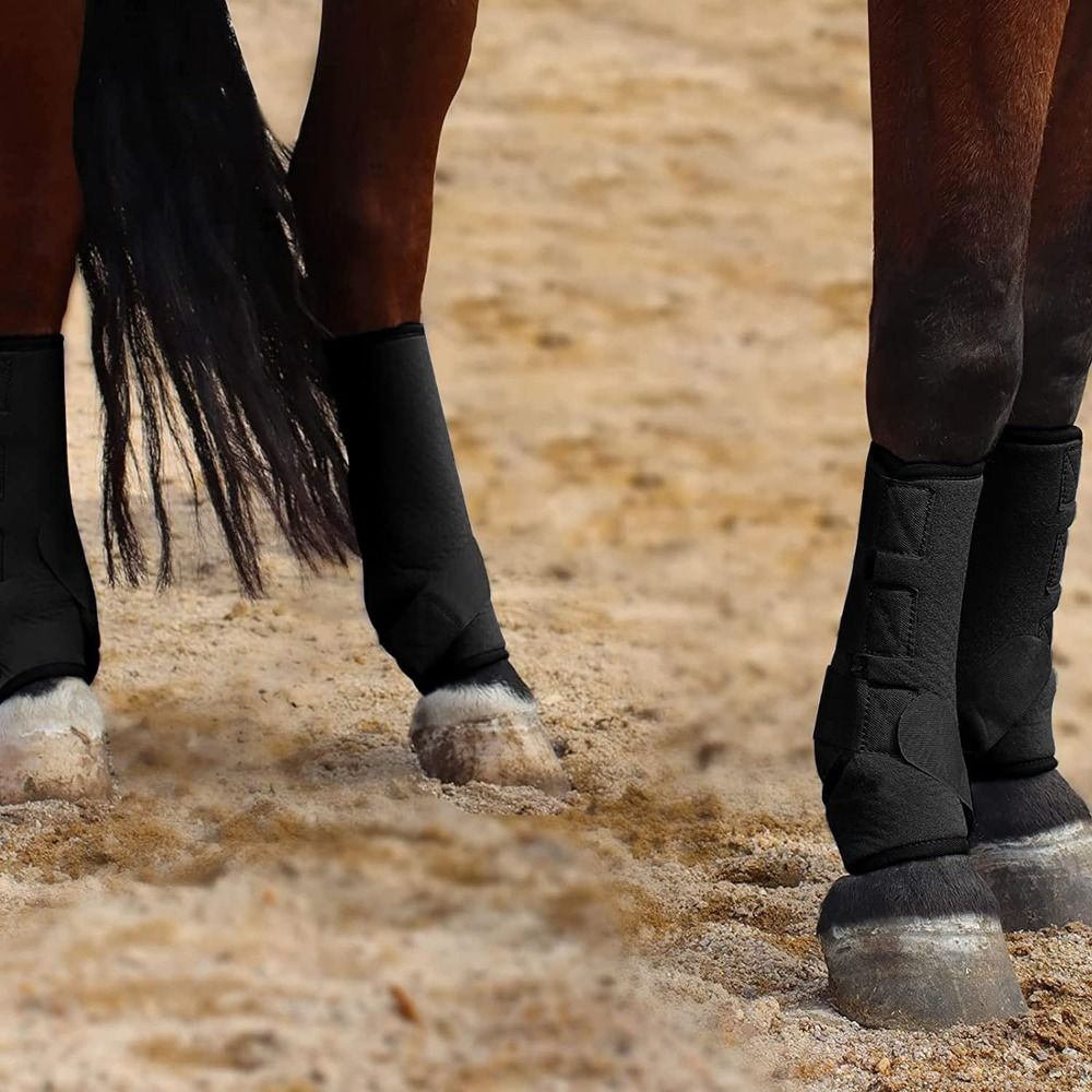 Brushing Boot Horse - 4 teile/satz Bunte Pferd Sport Stiefel
