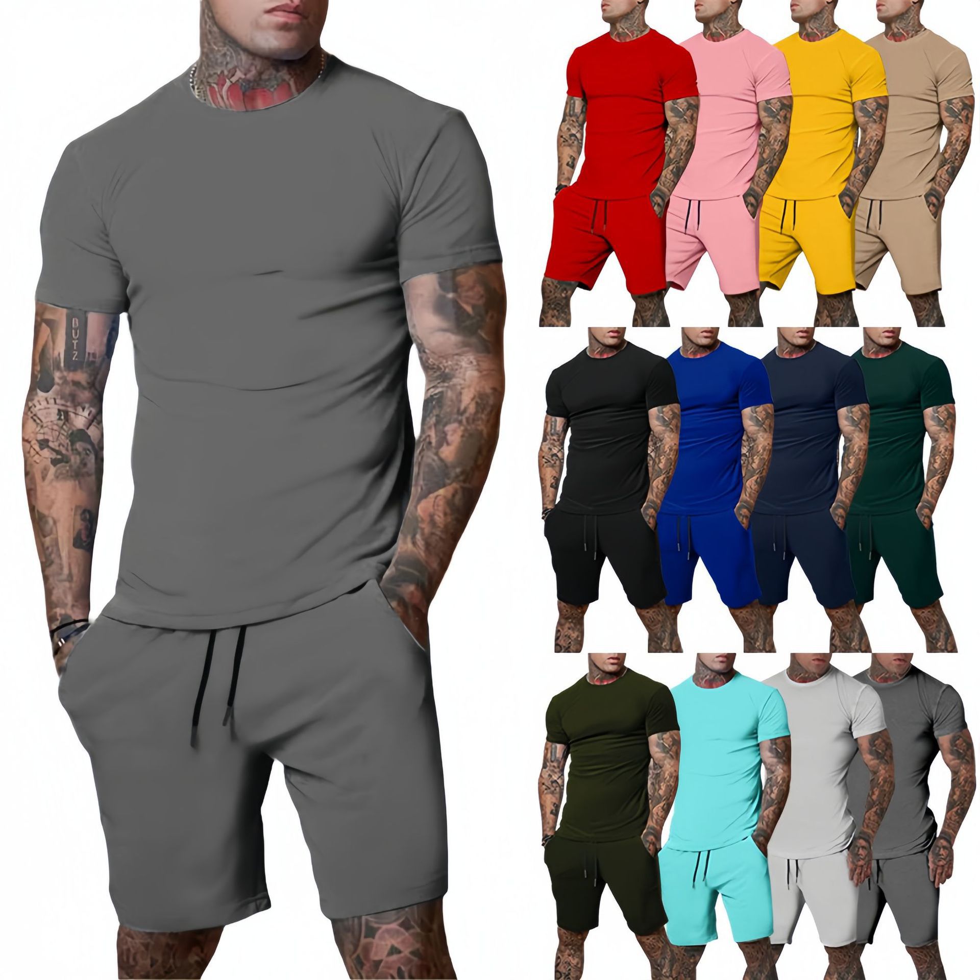 Outdoor Sports Outfit - Modischer und Lässiger Sommer-Outdoor-Sportanzug für Herren: