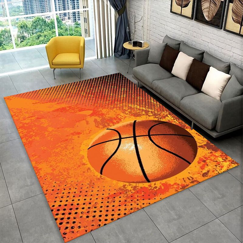 Outdoor Sport Flooring - Retro Basketballplatz Sportteppich, großer, rutschfester, strapazierfähiger