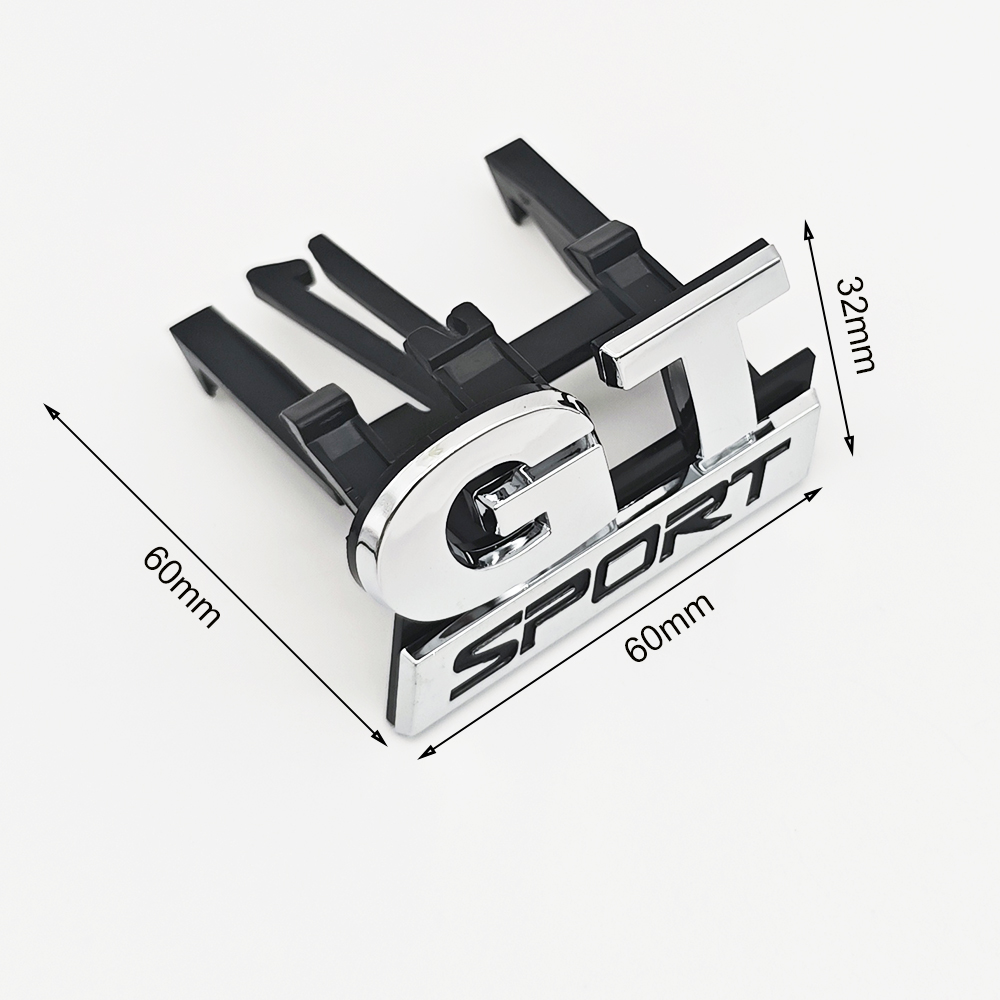 3D ABS Logo GT Sport Emblem Au – Outdoor Sport Logo Bewertung und Preis