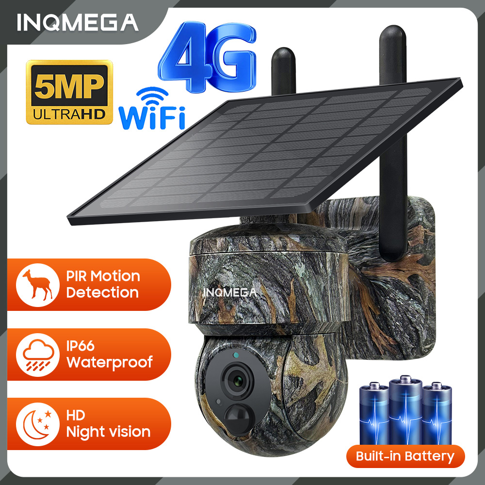 INQMEGA 5MP 4G / WIFI Solar Dr – Outdoor Sport Camera Bewertung und Preis