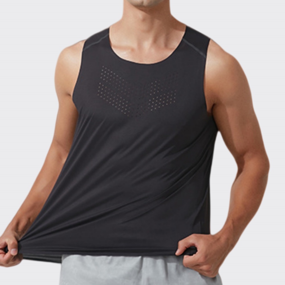 Herren Gym-Weste Schnelltrockn – Outdoor Sport Logo Bewertung und Preis