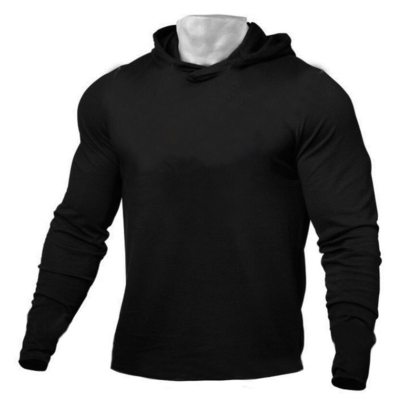 Einfarbige Herren-T-Shirts mit – Outdoor Sport Hoodie Bewertung und Preis