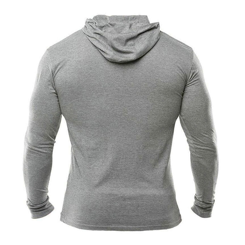 Einfarbige Herren-T-Shirts mit – Outdoor Sport Hoodie Bewertung und Preis