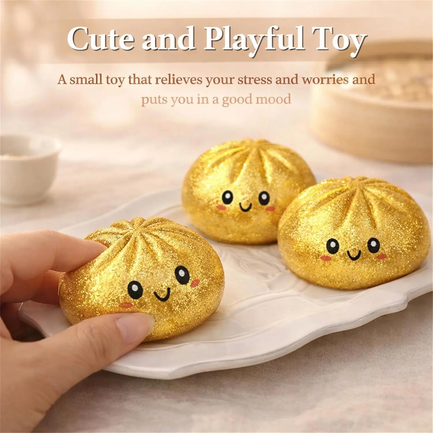 Mini Glitzer-Dumpling Squishy  – Outdoor Sports Accessories Bewertung und Preis