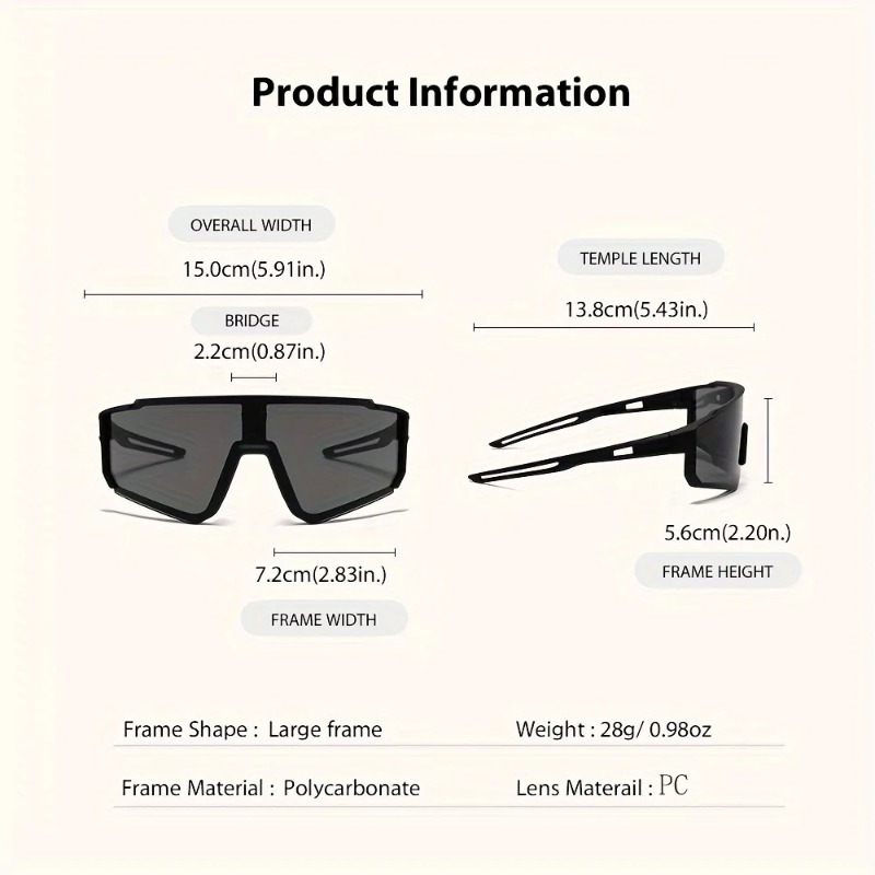 2 Stück Übergroße Radsport-Son – Outdoor Sports Accessories Bewertung und Preis