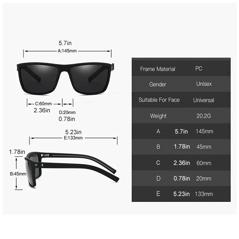 Quadratische Outdoor-Sportsonn – Outdoor Sport Glasses Bewertung und Preis
