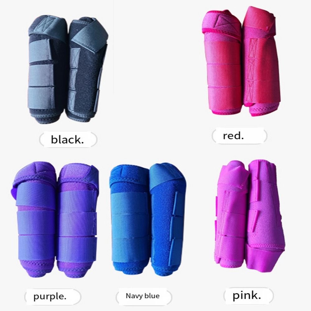 4 teile/satz Bunte Pferd Sport – Brushing Boot Horse Bewertung und Preis