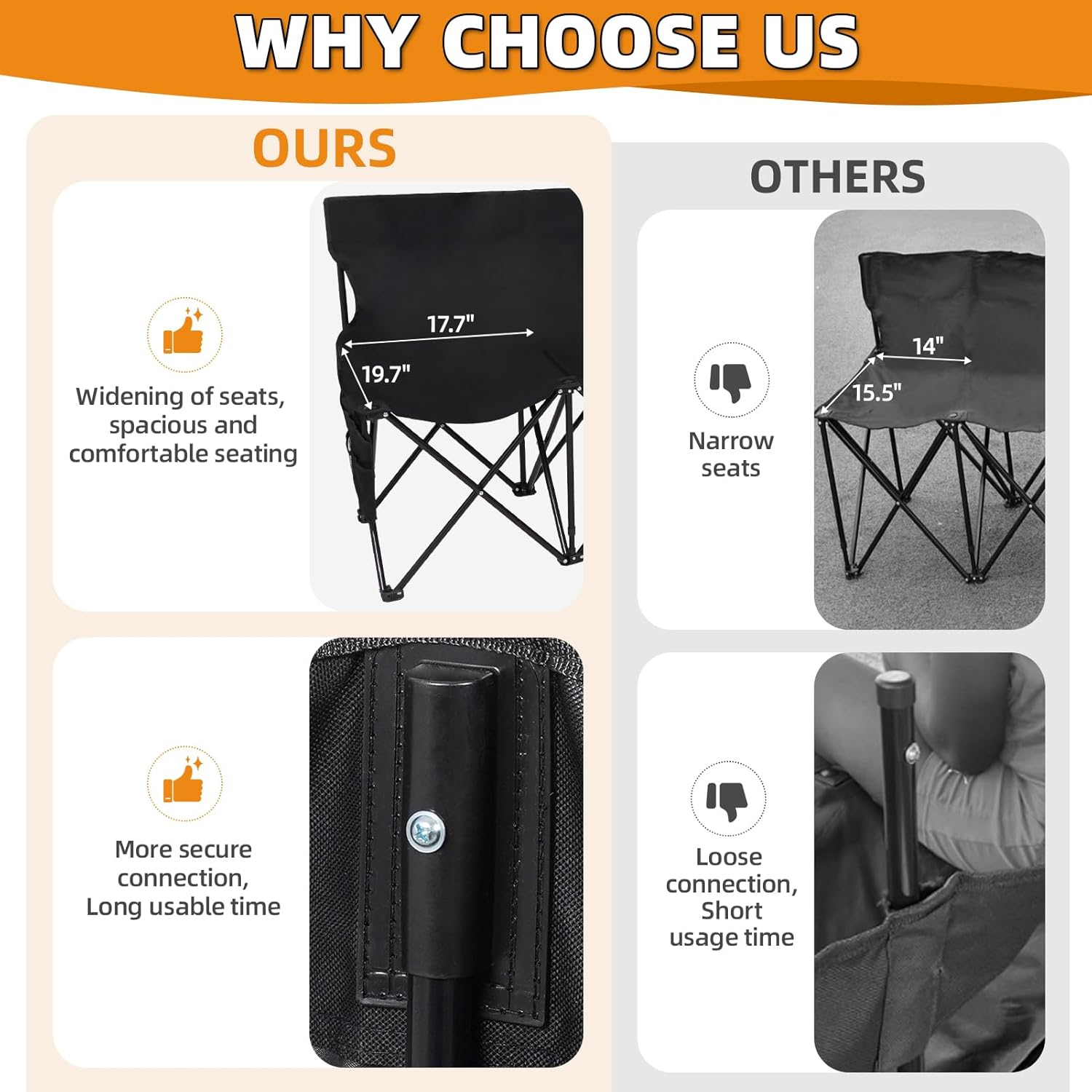 Tragbare Klappbare Schwarze Ou – Outdoor Sport Bench Bewertung und Preis