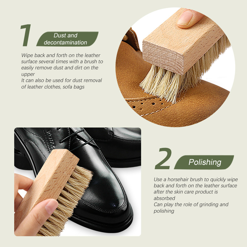1/4-teiliges Schuhbürsten-Set  – Brushing Boot Horse Bewertung und Preis