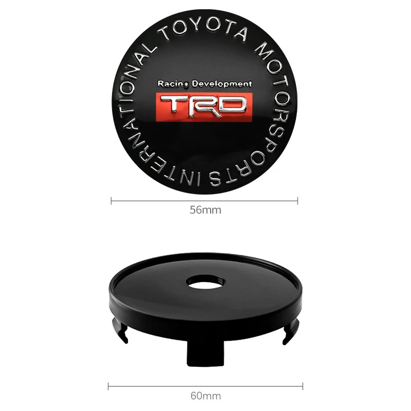 4 Stück 56mm 60mm Auto-Radnabe – Outdoor Sport Logo Bewertung und Preis