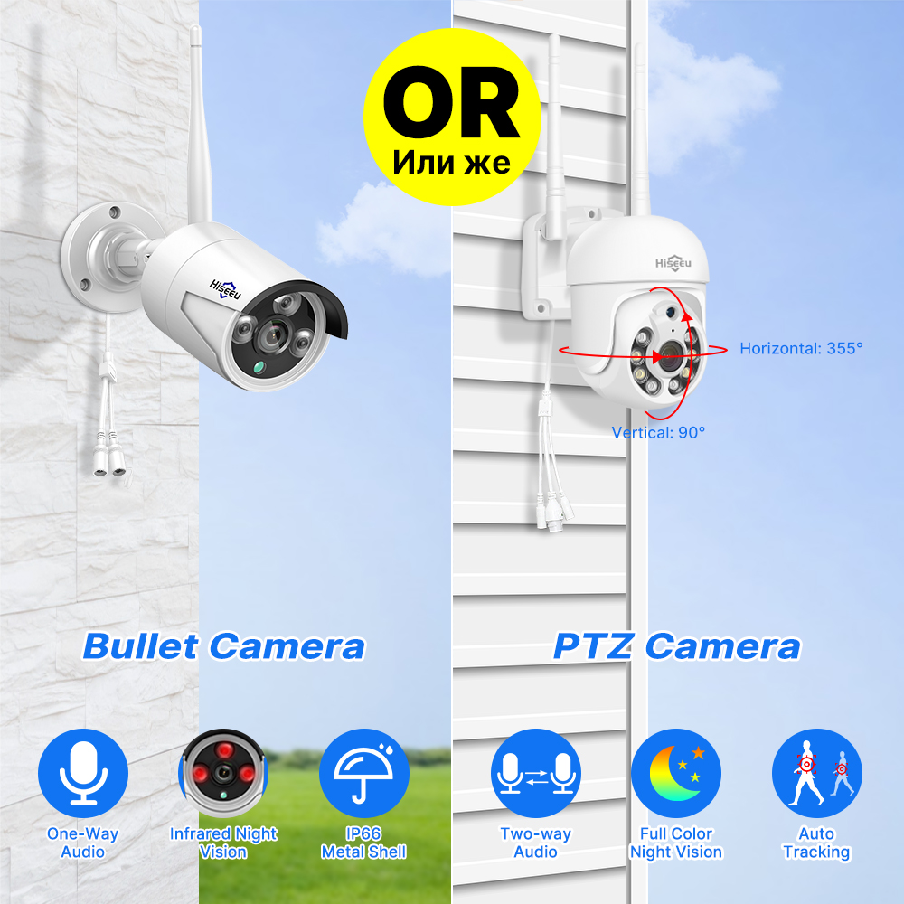 Hiseeu 5MP WLAN CCTV-Kamera Si – Outdoor Sport Camera Bewertung und Preis