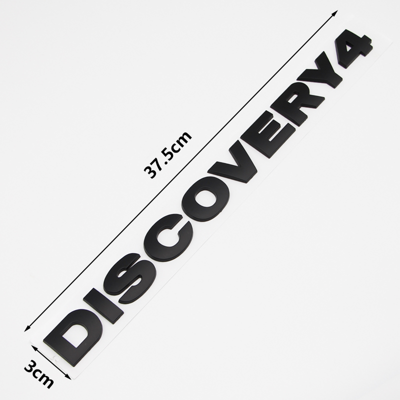 3D ABS Discovery 4 Buchstaben  – Outdoor Sport Logo Bewertung und Preis